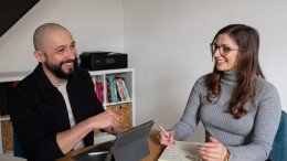 Miles and Emma, co-founders of Digital Otter Miles and Emma, co-founders of Digital Otter